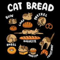 Cat Bread Foodie Kittten Pet Owner Loaf Lover Cat Visor