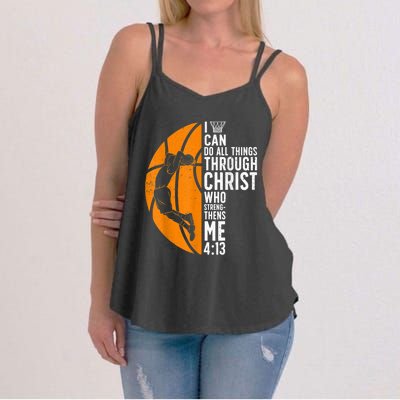 Cool Basketball For Men Women Sport Game Basketball Player Women's Strappy Tank