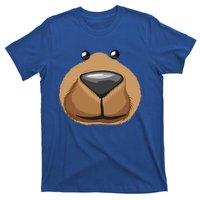 Cute Bear Face Costume Funny Halloween Teddy DIY Gift T-Shirt