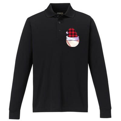 Christmas Baseball Funny Gift Baseball Player Gift Pitcher Meaningful Gift Performance Long Sleeve Polo