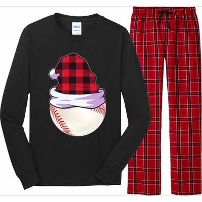 Christmas Baseball Funny Gift Baseball Player Gift Pitcher Meaningful Gift Long Sleeve Pajama Set