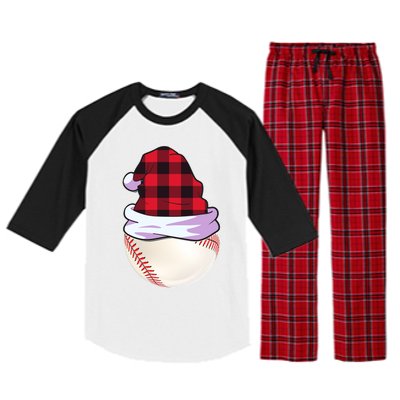 Christmas Baseball Funny Gift Baseball Player Gift Pitcher Meaningful Gift Raglan Sleeve Pajama Set