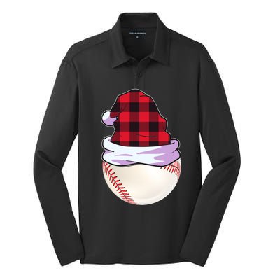 Christmas Baseball Funny Gift Baseball Player Gift Pitcher Meaningful Gift Silk Touch Performance Long Sleeve Polo