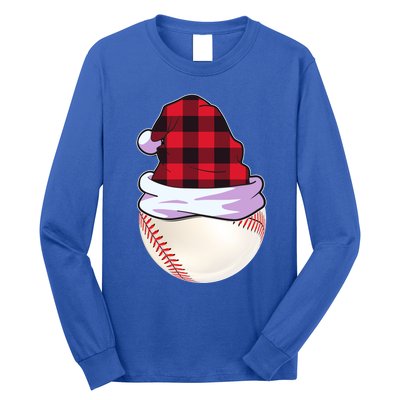 Christmas Baseball Funny Gift Baseball Player Gift Pitcher Meaningful Gift Long Sleeve Shirt