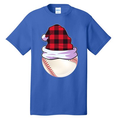 Christmas Baseball Funny Gift Baseball Player Gift Pitcher Meaningful Gift Tall T-Shirt