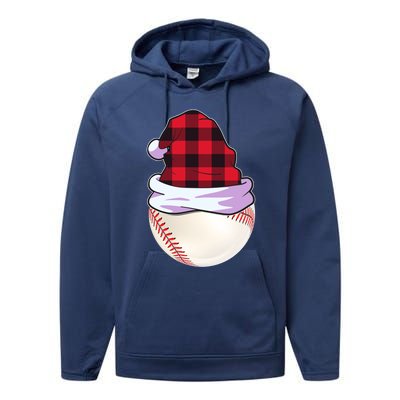 Christmas Baseball Funny Gift Baseball Player Gift Pitcher Meaningful Gift Performance Fleece Hoodie