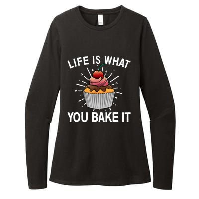 Cool Baking For Baker Cookie Cupcake Pastry Chef Womens CVC Long Sleeve Shirt