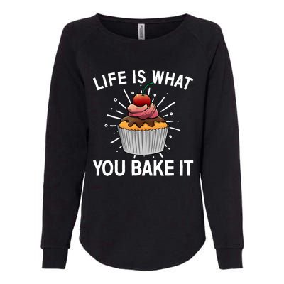 Cool Baking For Baker Cookie Cupcake Pastry Chef Womens California Wash Sweatshirt