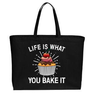 Cool Baking For Baker Cookie Cupcake Pastry Chef Cotton Canvas Jumbo Tote