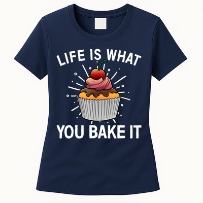 Cool Baking For Baker Cookie Cupcake Pastry Chef Women's T-Shirt