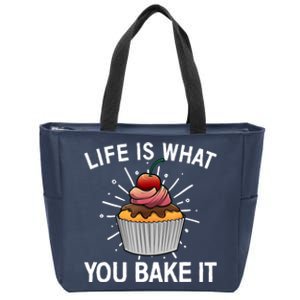 Cool Baking For Baker Cookie Cupcake Pastry Chef Zip Tote Bag