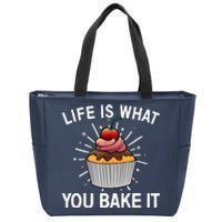 Cool Baking For Baker Cookie Cupcake Pastry Chef Zip Tote Bag