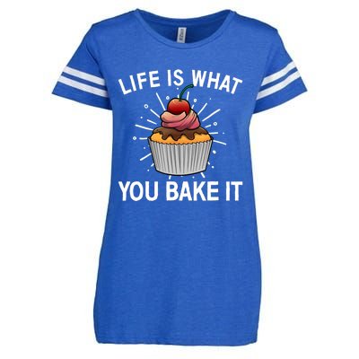 Cool Baking For Baker Cookie Cupcake Pastry Chef Enza Ladies Jersey Football T-Shirt