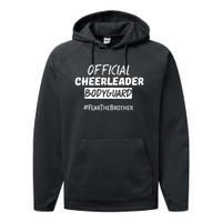 Cheerleader Bodyguard Fear The Brother Performance Fleece Hoodie