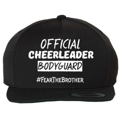 Cheerleader Bodyguard Fear The Brother Wool Snapback Cap