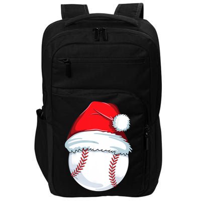 Christmas Baseball For Kids Men Ball Santa Pajama Impact Tech Backpack