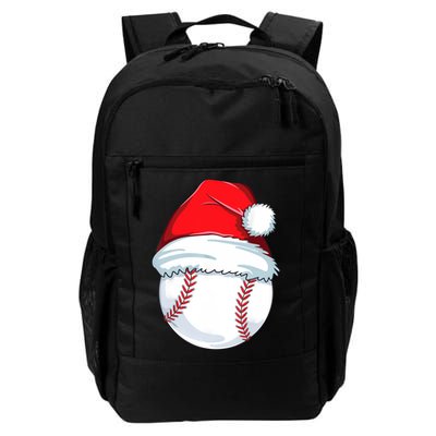 Christmas Baseball For Kids Men Ball Santa Pajama Backpack