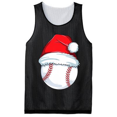 Christmas Baseball For Kids Men Ball Santa Pajama Mesh Reversible Basketball Jersey Tank