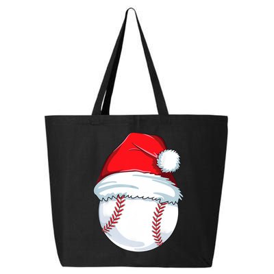 Christmas Baseball For Kids Men Ball Santa Pajama 25L Jumbo Tote