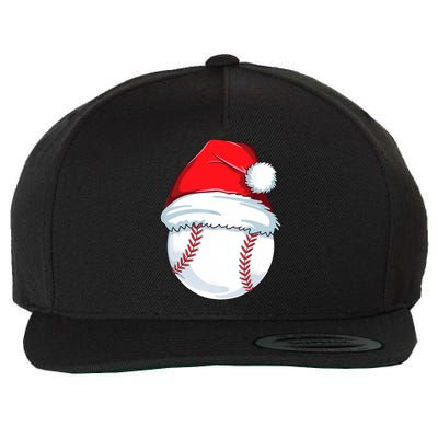 Christmas Baseball For Kids Men Ball Santa Pajama Wool Snapback Cap