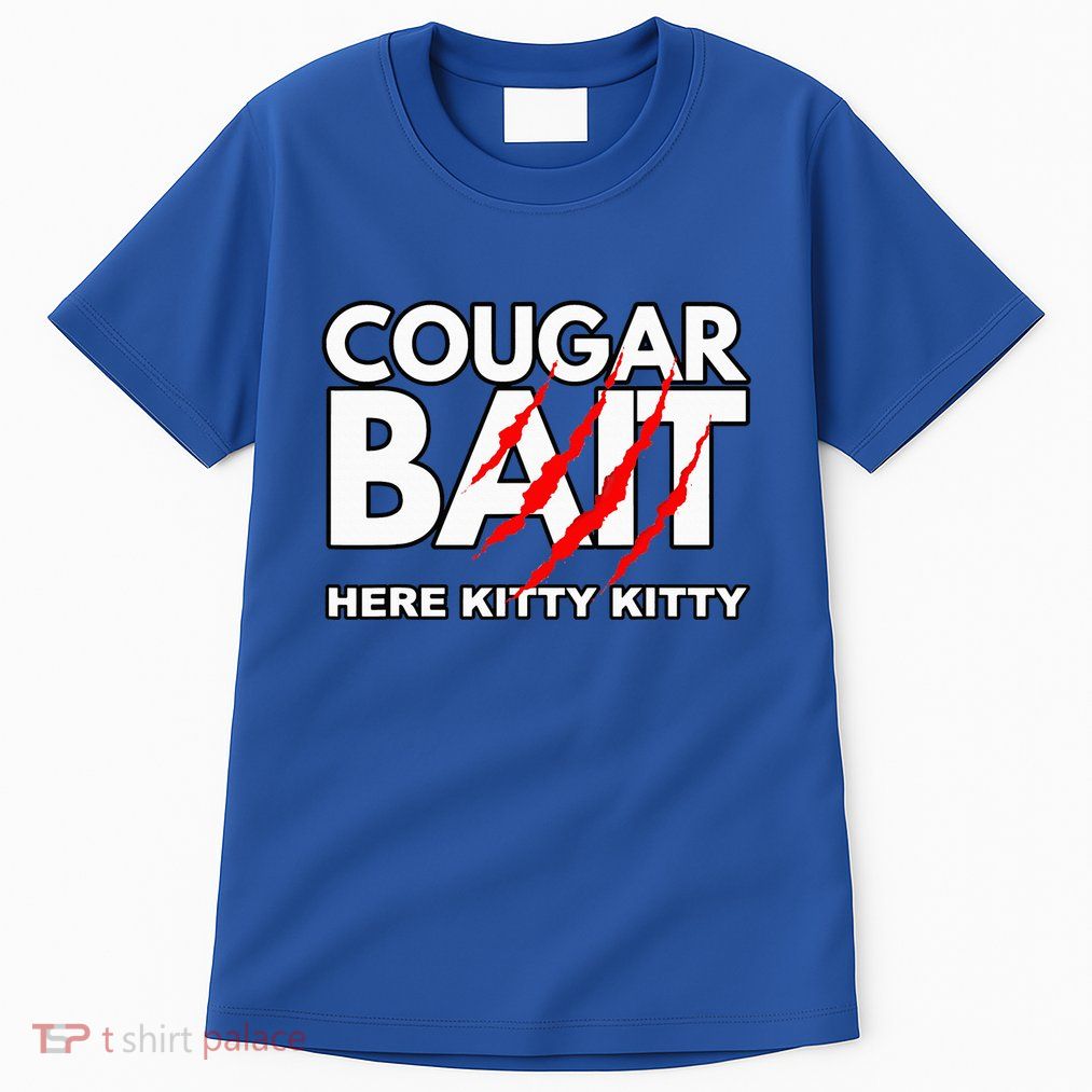 Cougar Bait Funny Halloween Costume Older Woman Younger Man Tall T-Shirt