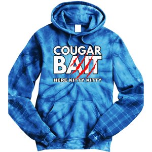 Cougar Bait Funny Halloween Costume Older Woman Younger Man Tie Dye Hoodie