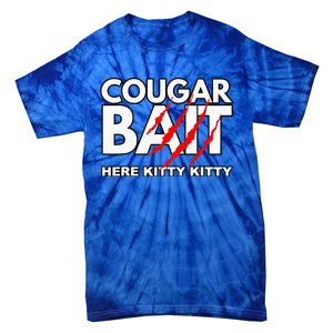 Cougar Bait Funny Halloween Costume Older Woman Younger Man Tie-Dye T-Shirt