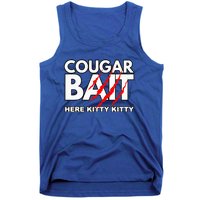 Cougar Bait Funny Halloween Costume Older Woman Younger Man Tank Top