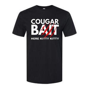 Cougar Bait Funny Halloween Costume Older Woman Younger Man Softstyle CVC T-Shirt