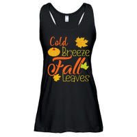 Cold Breeze Fall Leaves Ladies Essential Flowy Tank