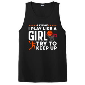 Cool Basketball For Girl Women College Basketball Team Coach PosiCharge Competitor Tank