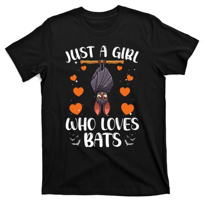 Cool Bat For Women Girls Fruit Bat Lovers Animal Halloween T-Shirt