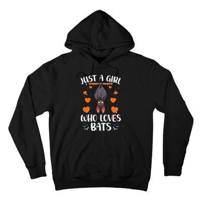 Cool Bat For Women Girls Fruit Bat Lovers Animal Halloween Tall Hoodie