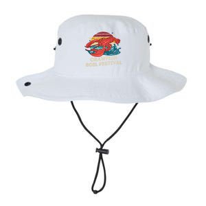 Crawfish Boil Festival Funny Crawfish Season Retro Crawfish Gift Legacy Cool Fit Booney Bucket Hat