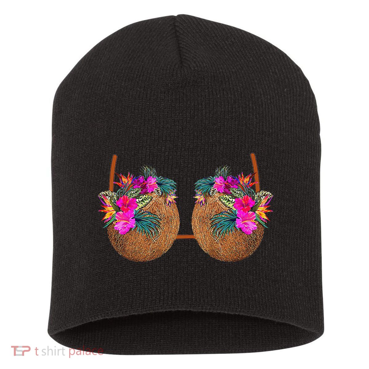 Coconut Bra Funny Bra Bra Short Acrylic Beanie