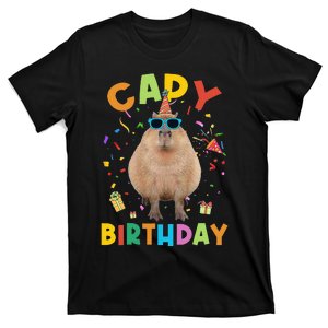 Capy Birthday Funny Capybara Animals Birthday T-Shirt