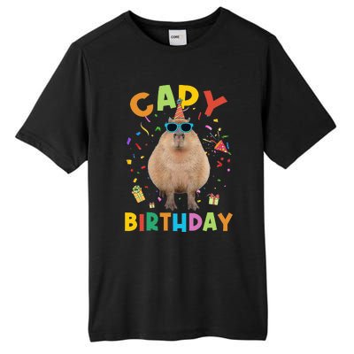 Capy Birthday Funny Capybara Animals Birthday Tall Fusion ChromaSoft Performance T-Shirt