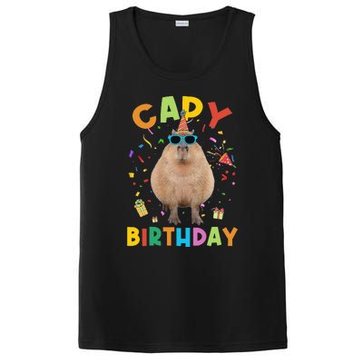 Capy Birthday Funny Capybara Animals Birthday PosiCharge Competitor Tank