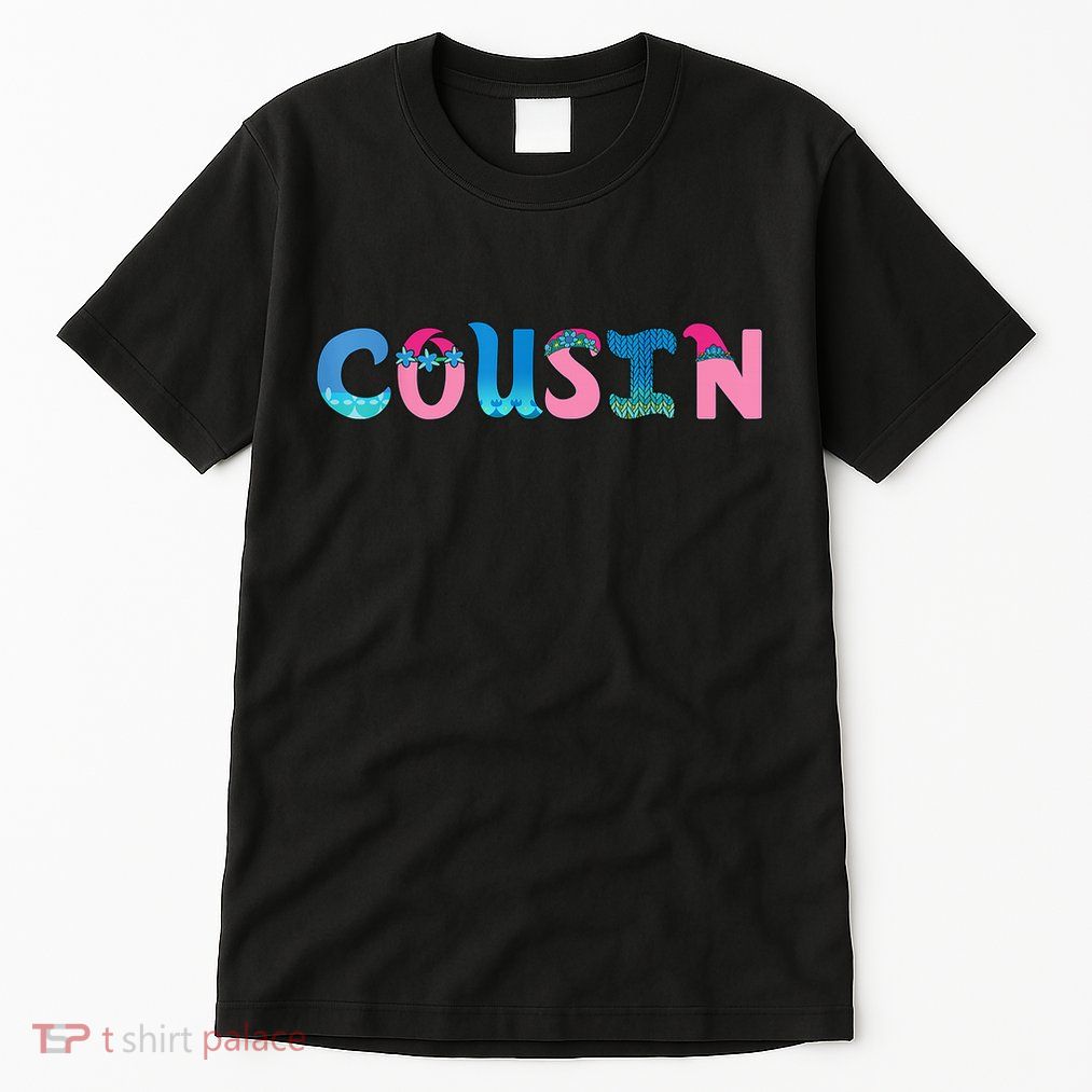 Cousin Birthday Girl Troll Family Party Decorations Tall T-Shirt