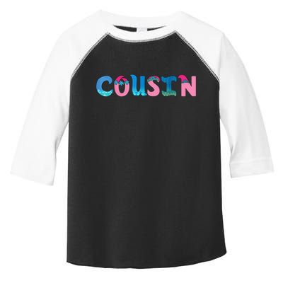 Cousin Birthday Girl Troll Family Party Decorations Toddler Fine Jersey T-Shirt