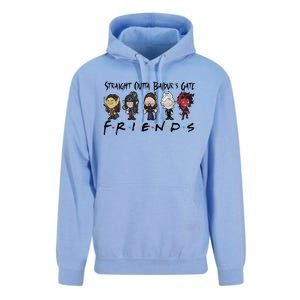 Chibi Baldur Gate 3 Friends Adventure Cute Game Lover Gamer Unisex Surf Hoodie