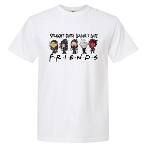 Chibi Baldur Gate 3 Friends Adventure Cute Game Lover Gamer Garment-Dyed Heavyweight T-Shirt