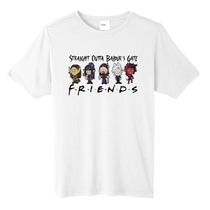 Chibi Baldur Gate 3 Friends Adventure Cute Game Lover Gamer Tall Fusion ChromaSoft Performance T-Shirt