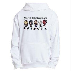 Chibi Baldur Gate 3 Friends Adventure Cute Game Lover Gamer Urban Pullover Hoodie