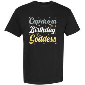 Capricorn Birthday Goddess Capricorn Women Astrology Zodiac Garment-Dyed Heavyweight T-Shirt