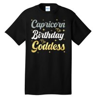 Capricorn Birthday Goddess Capricorn Women Astrology Zodiac Tall T-Shirt