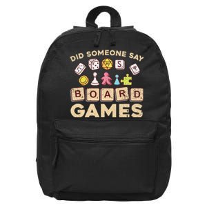 Cool Board Games For Men Women Game Nerd Gamer Chess Lovers 16 in Basic Backpack