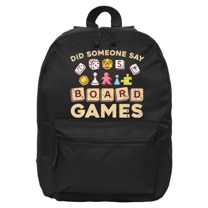 Cool Board Games For Men Women Game Nerd Gamer Chess Lovers 16 in Basic Backpack