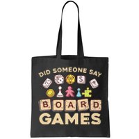 Cool Board Games For Men Women Game Nerd Gamer Chess Lovers Tote Bag