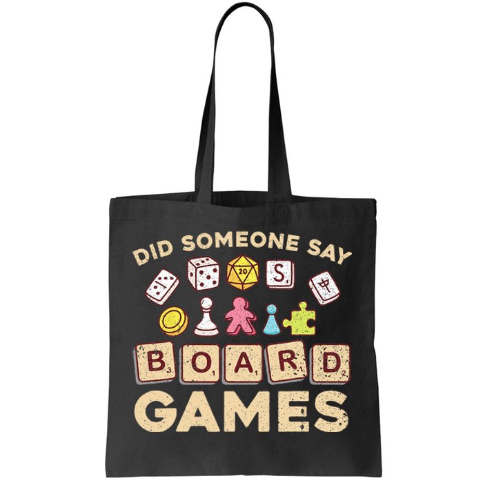 Cool Board Games For Men Women Game Nerd Gamer Chess Lovers Tote Bag